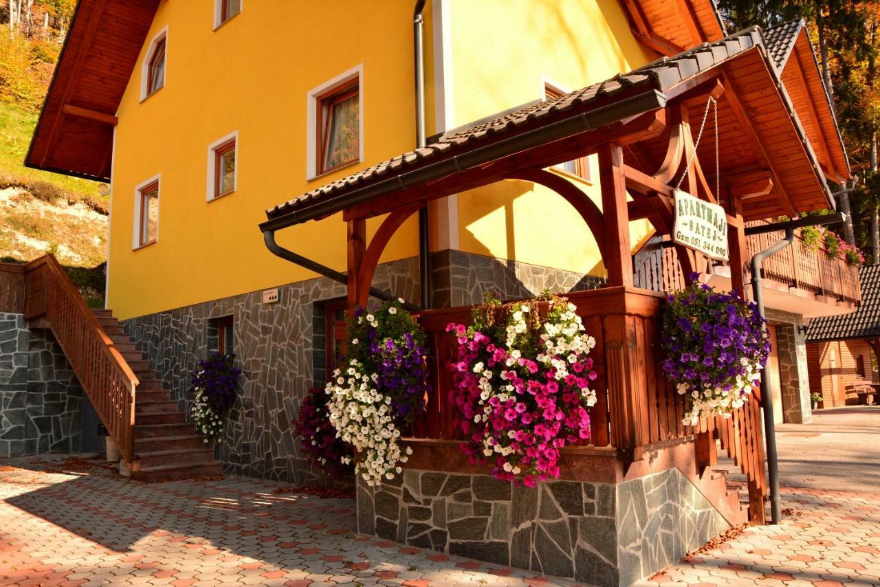 Apartments Gatej Cerkno Eksteriør billede